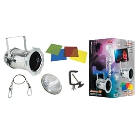 American DJ 64 Combo Polished Complete with 500W Lamp and Accessories by 