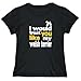 T-Shirt Womens Black " You wish I would treat you like my Welsh Terrier " Dogs