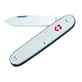 Victorinox Swiss Army Solo Alox Pocket Knife (Silver Alox Ribbed)