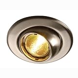 Eyeball MR 16 Einbaustrahler metal-brushed