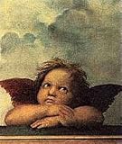 Cherub - Virgin Mary von Raphael, 51x61