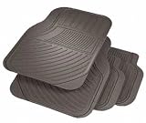 Rubber Queen 60452 4 Piece Heavy Duty Rubber Floor Mats - Blue