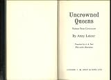 Uncrowned queens : Reines sans couronne
