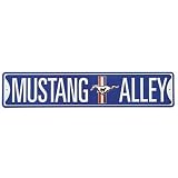 Ford Mustang Alley Street Sign