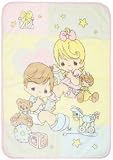 Precious Moments Plush Throw Baby Blanket