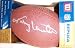 Johnny Unitas Autographed/Hand Signed MINI Football - Baltimore Colts