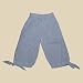 Baby : Urban Baba - White Bali Pants with Flower Stitch Detail, 3T