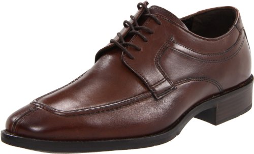 Johnston & Murphy Men's Larsey Oxford,Dark Brown Italian Calfskin,9 M US