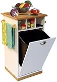 Butcher Block Bin with Pantry by Homevisions