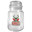 Milwaukee Bucks NBA 31oz Glass Candy Jar - Primary Logo by Great American Products