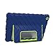 Apple iPad Air Gumdrop Stand iPad Air Blue Gumdrop Cases Silicone Rugged Shock Absorbing Protective Dual Layer Cover Case