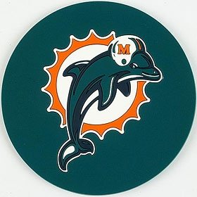 Miami Dolphins Coaster Set - 4 Pack