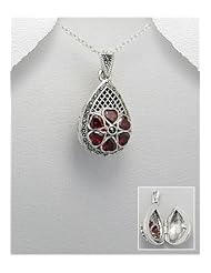 CZ Pendant Necklace In 92.5 Sterling Silver