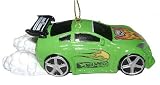 Review Kurt Adler  / Green Hot Wheels Racing Car Christmas Ornament