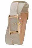 Image of Kahuna KLS-0082L Ladies cream cross-over strap watch