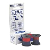 Lathem Time Recorder 2-Color Replacement Ribbon For 2121/4001 Models