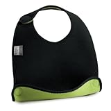 Built NY Tidy Bib Black/Leaf Green
