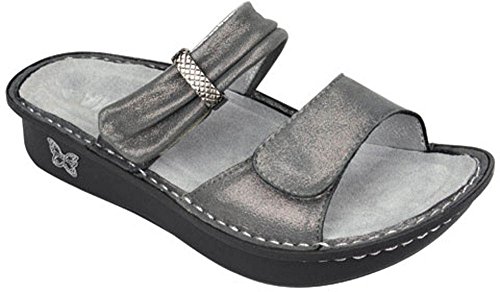 Alegria Women's Karmen Pewter Easy Sandal 39 (US Women's 9-9.5) Regular