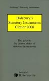 Halsbury's Statutory Instruments Citator (2008)