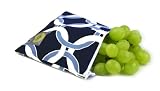 Itzy Ritzy Reusable Snack Bag, Social Circle Blue