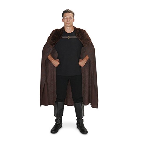 Huntsman Brown Fur Trim Adult Cape