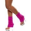 Sexy Stulpen pink pinke Str�mpfe Beinw�rmer 80iger Jahre Bein W�rmer f�r Damen 80's neonpink Aerobic