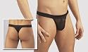 Black Lift String schwarz-transparent