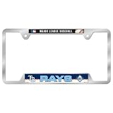 MLB Tampa Bay Devil Rays Metal License Plate Frame