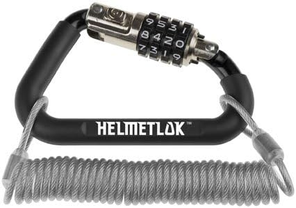 Helmetlok Helmet Cable - White