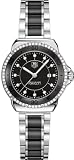 Tag Heuer Formula 1 Black Dial Steel and Ceramic Ladies Watch WAH1312.BA0867
