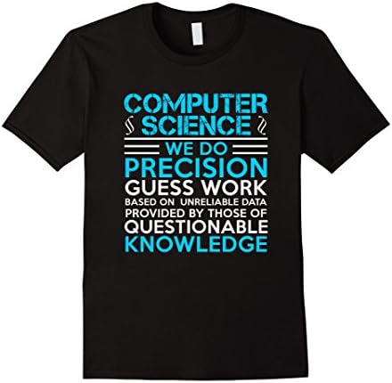 Men's Computer science T-Shirt XL Black