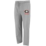 NCAA Georgia Bulldogs Empire Fleece Pant (Charcoal, X-Large)