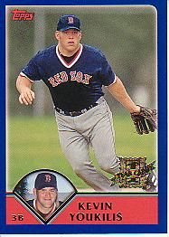 Buy 2003 Topps # 311 Kevin Youkilis FY (RC) - Rookie Card - Boston Red Sox - Baseball Card - 2007 World... by Topps