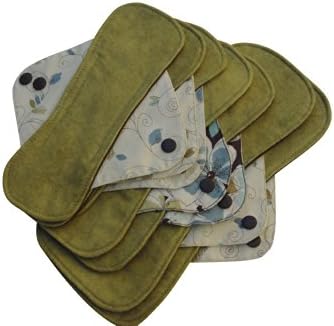 Deluxe Set of 7 Washable Period Pads By Peepods