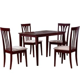 Max 5-pc. Dinette Set- Mahogany