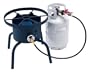 Camp Chef SHP-RL High Pressure Single Burner Cooker with Detachable legs and Round top, Black