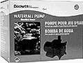 Beckett 7114310 Waterfall Pump 3500gph
