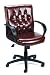 Boss Midback Button Tufted Executive Chair - B8506 - Black Leather