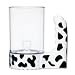 Kitsch'n'fun Moo Mixer, battery powered drinks mixer and beaker