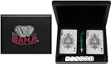 NCAA Alabama Crimson Tide Playing Cards/Dice Gift Set - Black Finish
