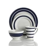 Review Nautica 93514500 / Nautica J-Class Blue 4-Piece Place Setting, Service for 1