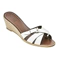Women's Merona&reg; Elma Espadrille Slide Sandals - White