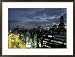 Buenos Aires, Argentina at Night Collections Framed Photographic Poster Print by Walter Bibikow, 29x21