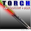 Lot of 10 Executive Style High Powered Torch Laser Pointer & Led Green Flashlight Combo
