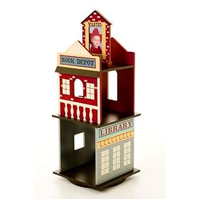 Levels of Discovery Wild West Revolving Bookcase Multi-color by Levels of Discovery