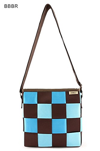 COMELY POLYWOVEN SEAT BELT MESSENGER BAG