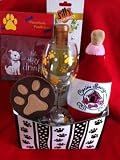 Dog and Owner Wine Lovers Christmas Gift Basket