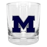 Michigan Wolverines 11 oz. Double Rocks Glass