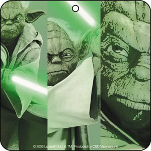 Star Wars Yoda Collage Air Freshener A-SW-0004