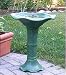 Smart Solar Japanese Tea Gardens Birdbath